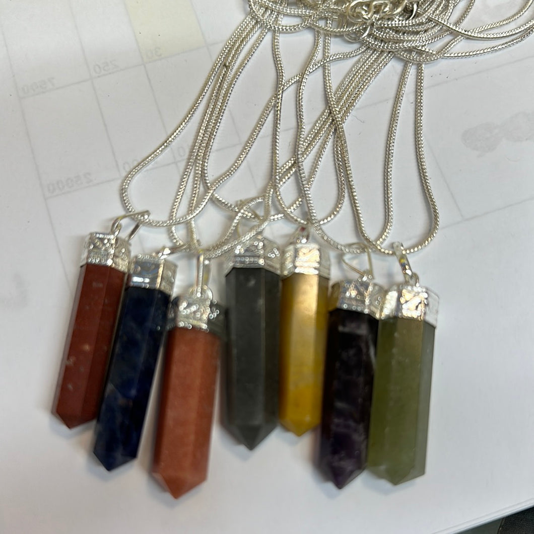 Ruby Skye Stone Necklace