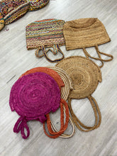 Load image into Gallery viewer, CHI Jute Round Bag
