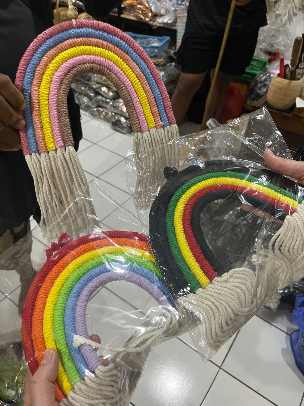 Rainbow Hanging