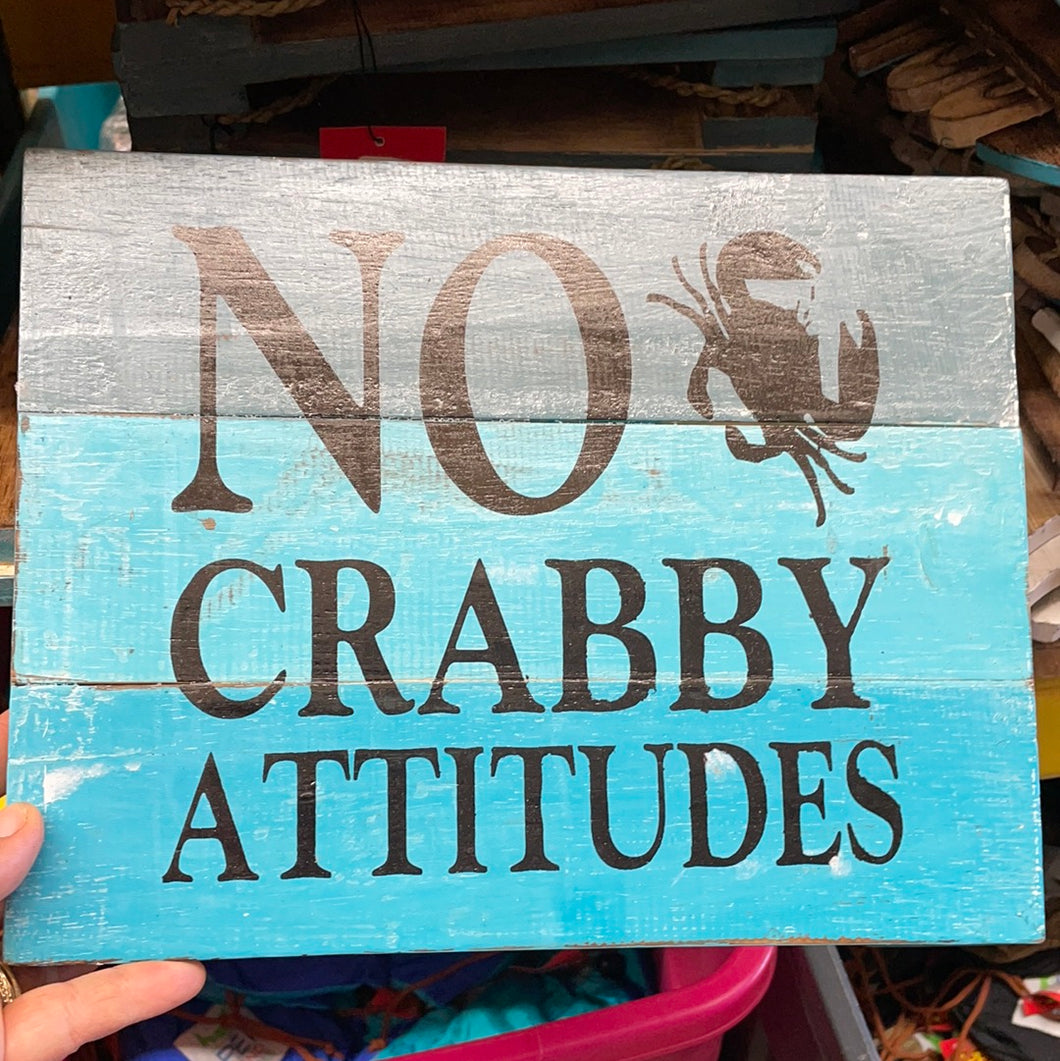 SAT Crabby Sign